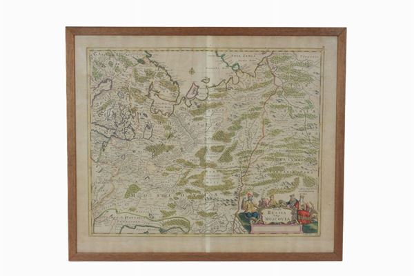 Lotto di 3 carte geografiche della Russia Europea