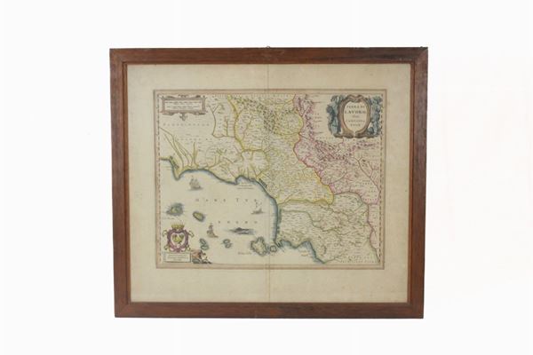 Carta geografica "Terra di Lavoro"