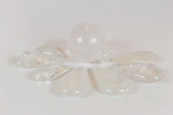 Lotto di 1 sfera e 7 gocce
