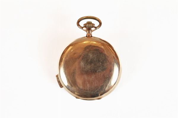 Pocket watch in 750/1000 gold