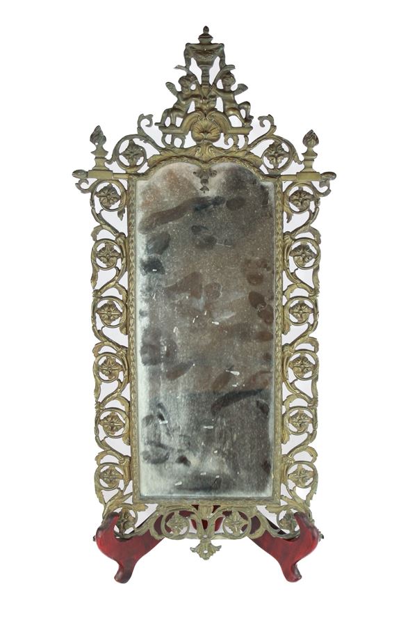 Specchiera in bronzo  (Francia inizio XX secolo)  - Auction Antique and Modern Furnishings - Web Only - DAMS Casa d'Aste