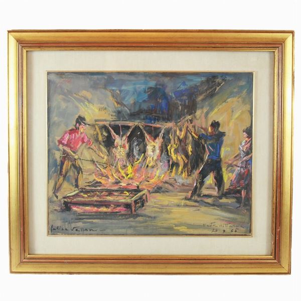 Felice Vellan - Festa Notturna