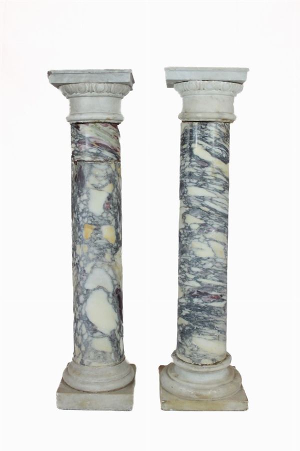 Pair of columns