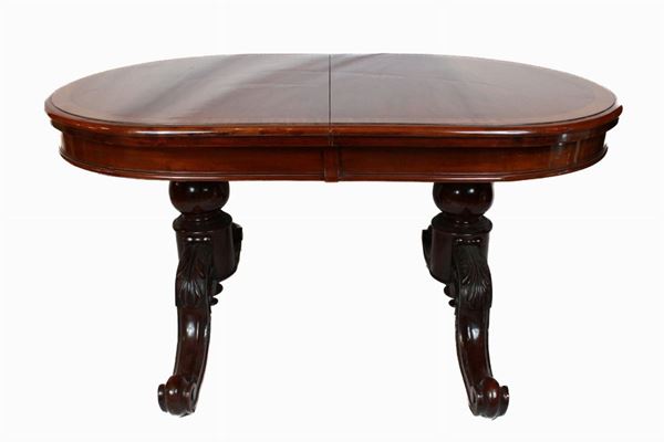 English dining table