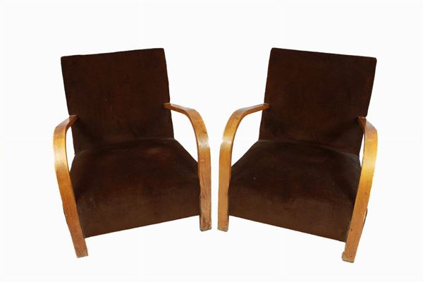 Pair of armchairs