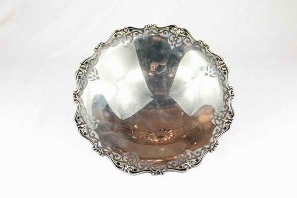 Centerpiece in 800/1000 silver