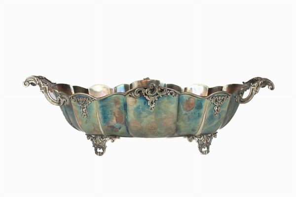 Centerpiece tub in 800/1000 silver