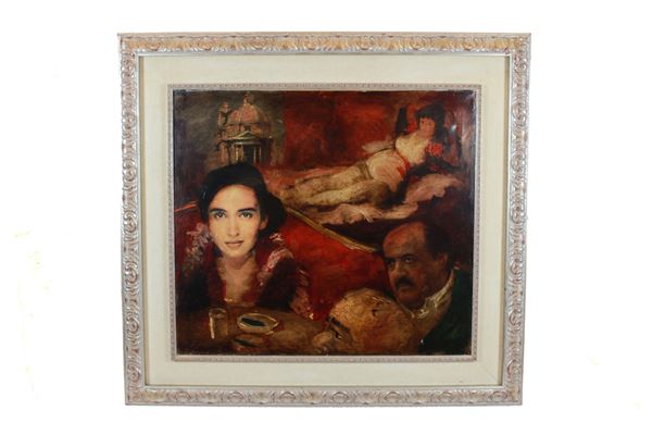 Ernesto Gennaro Solferino - Maya vestita (Omaggio a Goya)