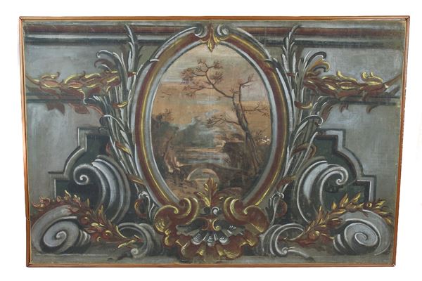 Scorcio di Paesaggio  (fine XIX secolo)  - Auction Antique and Modern Furnishings - Web Only - DAMS Casa d'Aste