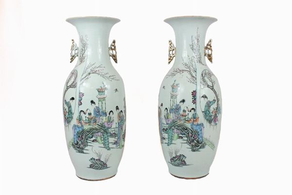Pair of vases