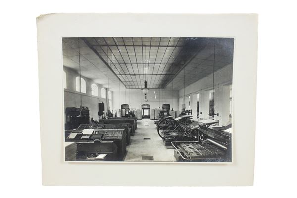 Adriano Scoffone - Interno di stamperia