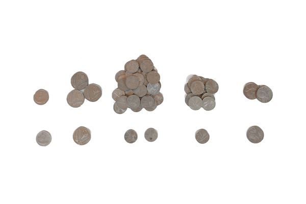 Lotto di 56 monete