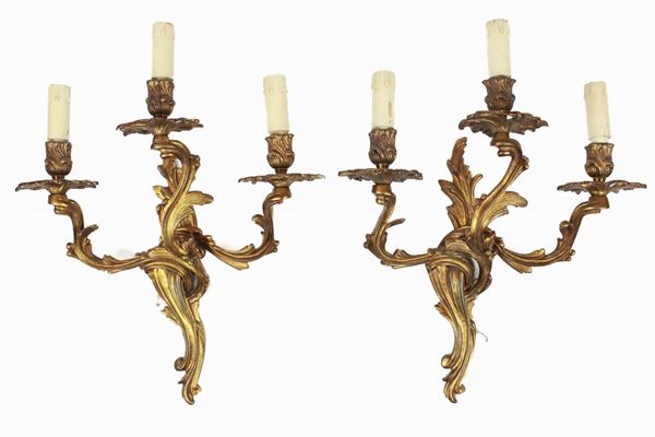 Pair of sconces