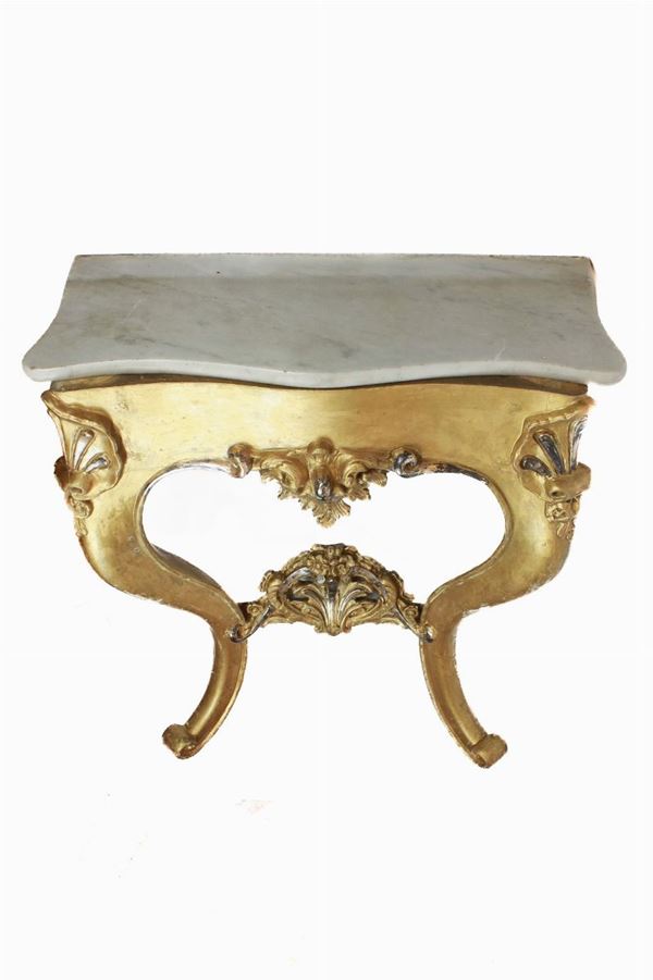 Wall console