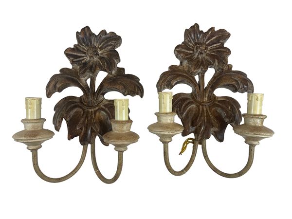 Coppia di appliques