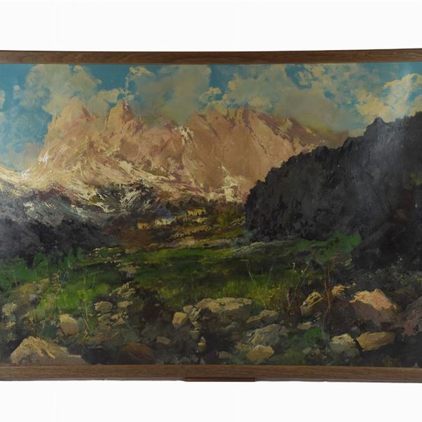 Ezelino Briante - Paesaggio montano