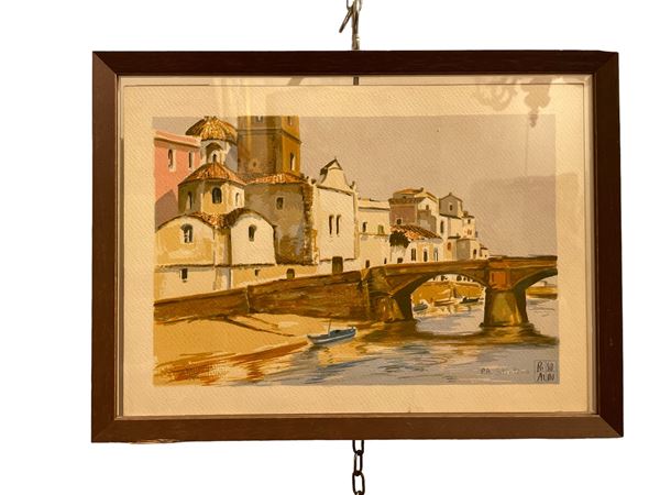 Aldo Riso : Stintino  (1991)  - Auction Antique and Modern Furnishings - Web Only - DAMS Casa d'Aste