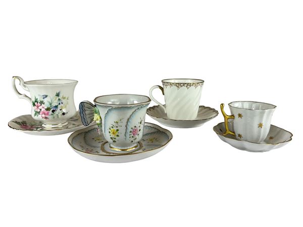 Quattro tazze da caffè