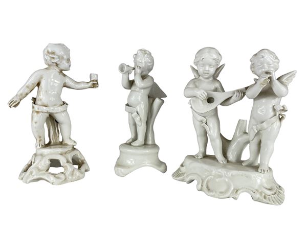 Tre putti bianchi