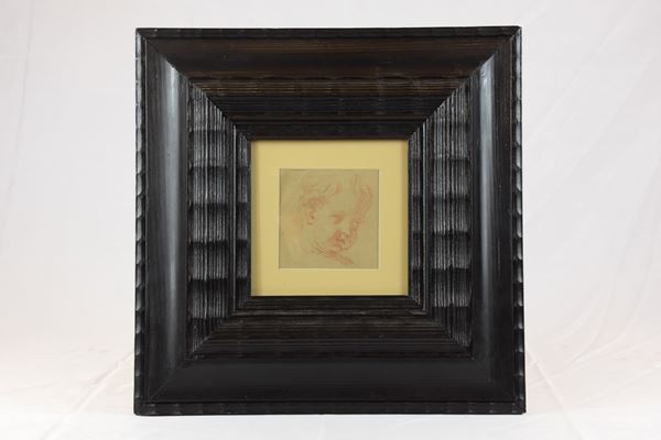 Elisabetta Sirani (attr. a) - Studio di testa di putto