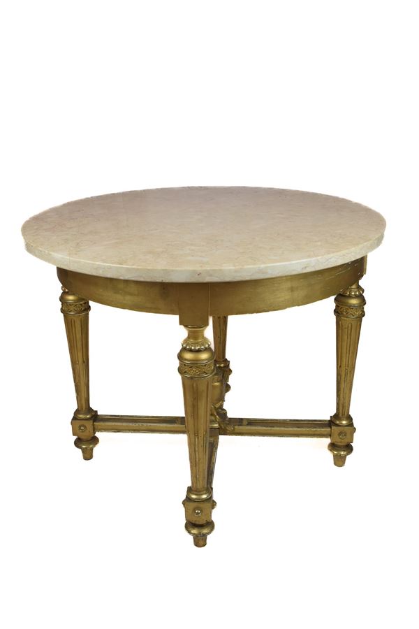 Tavolo gueridon di linea circolare  (Prima metà XX sec.)  - Auction Asta estiva a tempo - Al miglior offerente - DAMS Casa d'Aste
