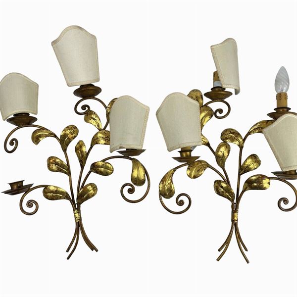 Coppia di appliques