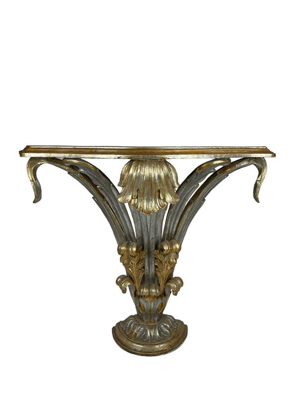 Consolle a mezzaluna  (Metà XX sec.)  - Auction Antique and Modern Furnishings - Web Only - DAMS Casa d'Aste