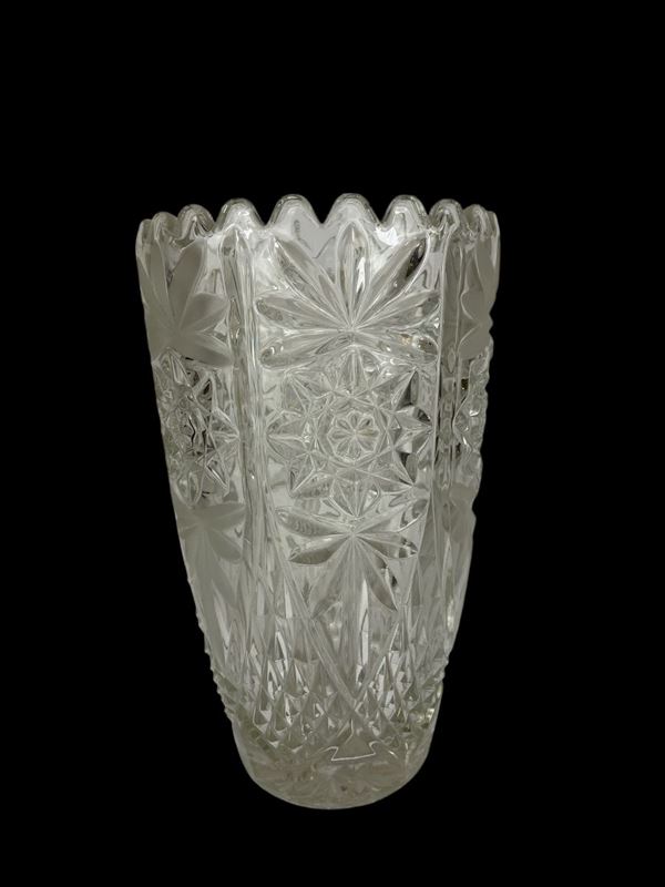 Vaso in cristallo