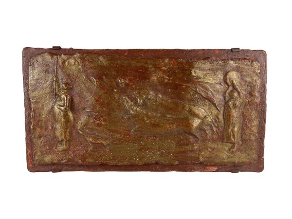Renato Brozzi : Scena pastorale  - Auction Antique and Modern Furnishings - Web Only - DAMS Casa d'Aste
