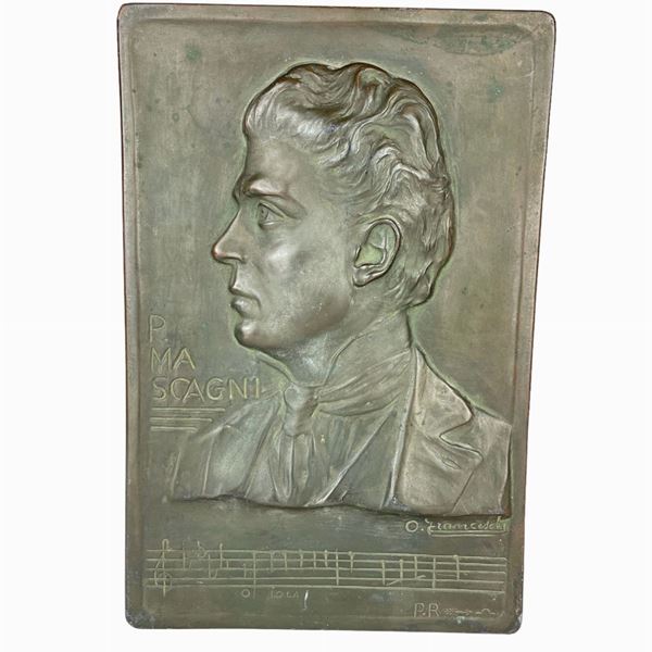 Odo Franceschi : Mascagni  (Prima metà XX sec.)  - Auction Asta estiva a tempo - Al miglior offerente - DAMS Casa d'Aste