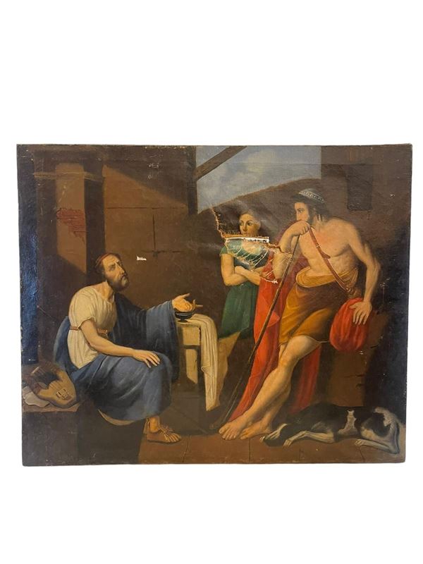 Omero cieco orante  (Scuola francese, fine XIX secolo)  - Auction Antique and Modern Furnishings - Web Only - DAMS Casa d'Aste