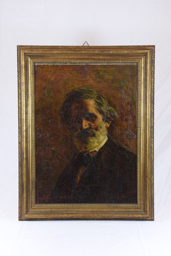 Ritratto a mezzobusto di Giuseppe Verdi