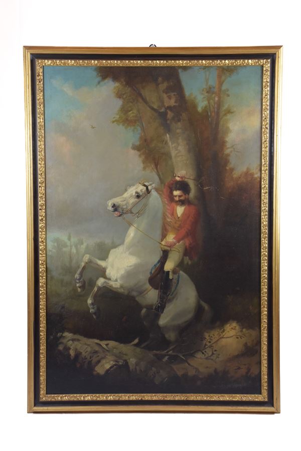 Cavaliere a cavallo