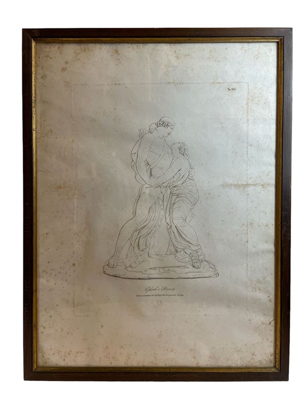 Alceo e Saffo negli Elisi; Cefalo e Procri