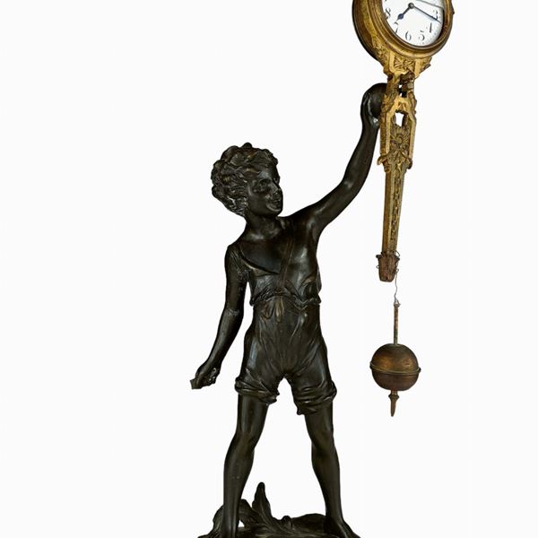 Fanciullo con orologio