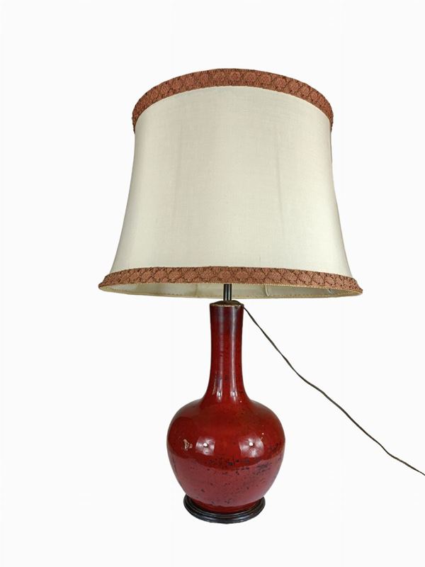 Lampada rossa