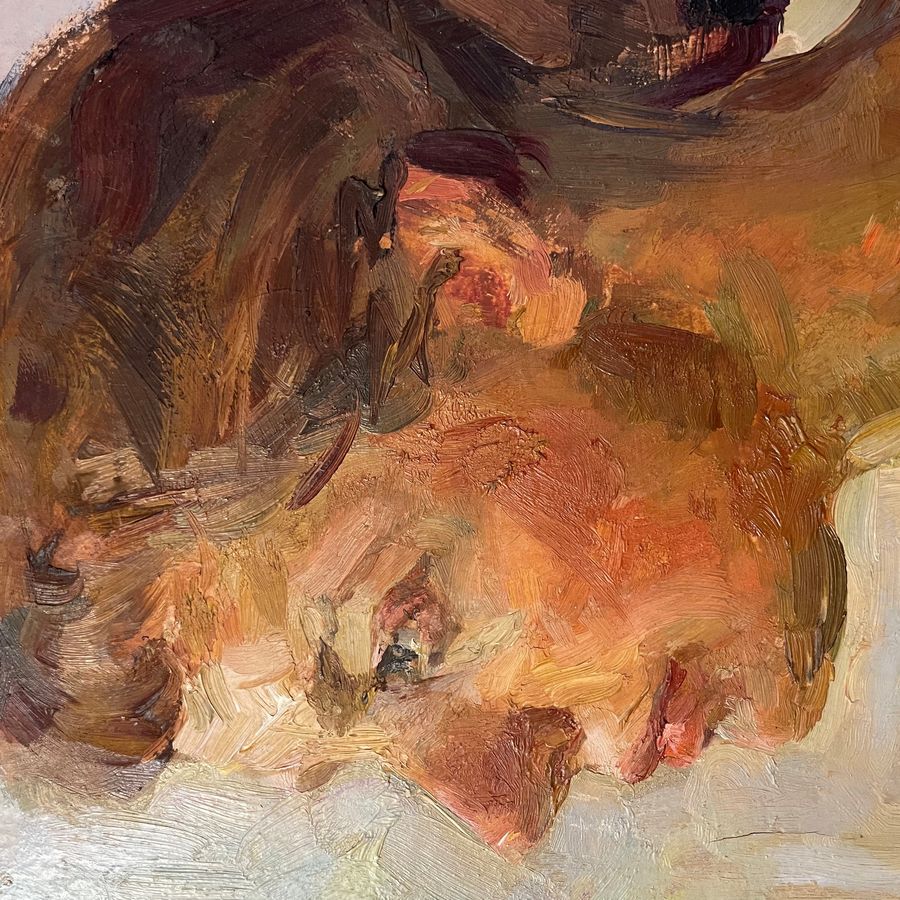 Volto femminile di profilo