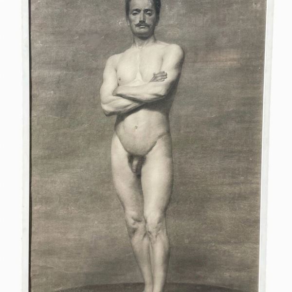 Nudo maschile - Studio di Accademia
