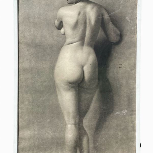 Nudo femminile - Studio di Accademia