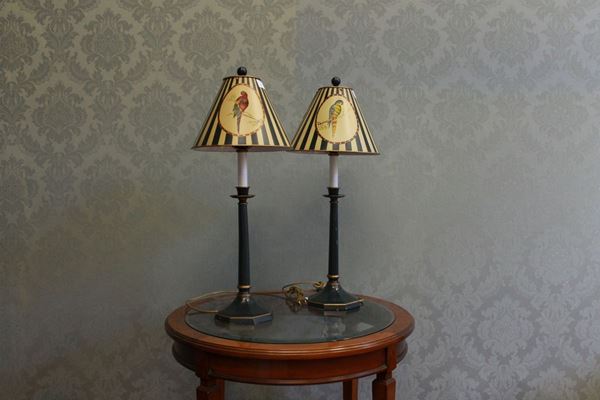 Quattro lampade d&#39;appoggio