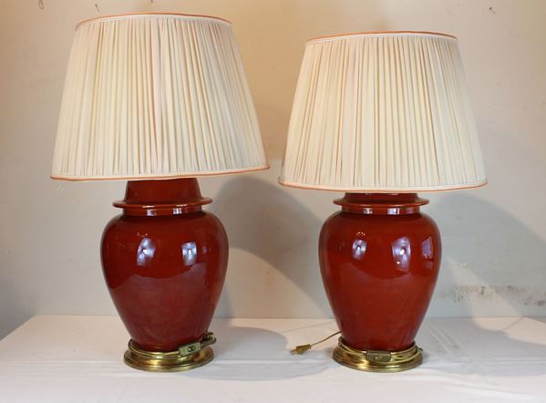 Coppia di lampade d&#39;appoggio