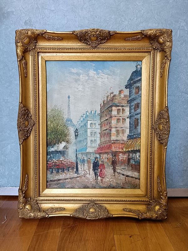 Caroline C. Burnett - Boulevard parigino