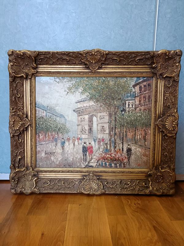 Caroline C. Burnett - Veduta di Parigi - Arco di Trionfo