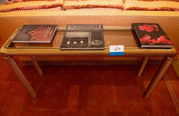 Consolle  (metà XX secolo)  - Asta Arredi e forniture provenienti dall'Hotel Aldrovandi Villa Borghese a Roma e altre committenze - DAMS Casa d'Aste
