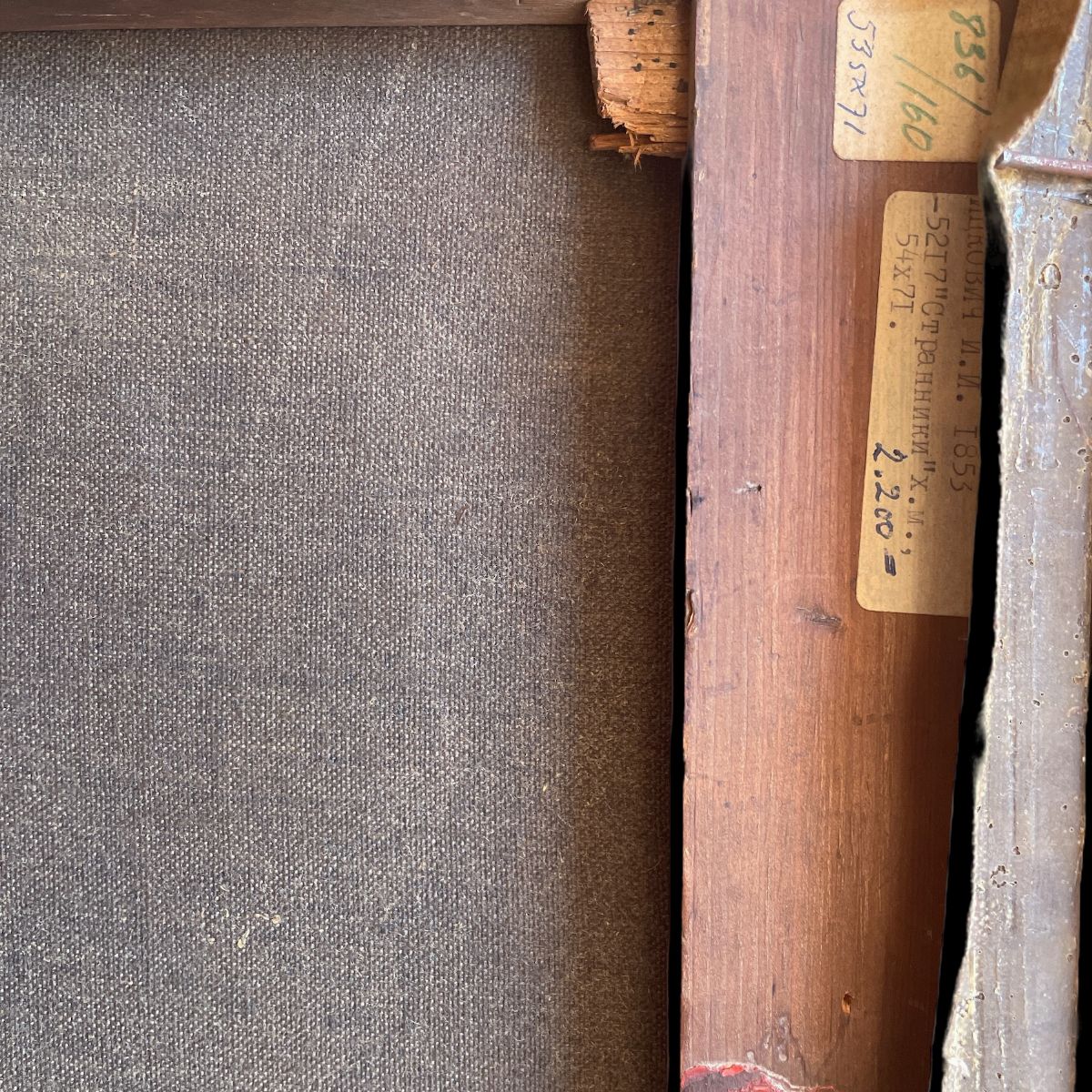 Una contadina di Tsarskoye Selo con la sua famiglia