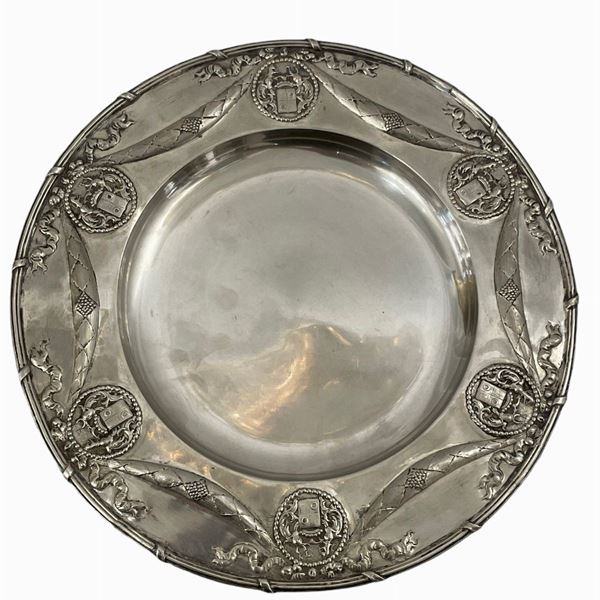 Piatto in argento