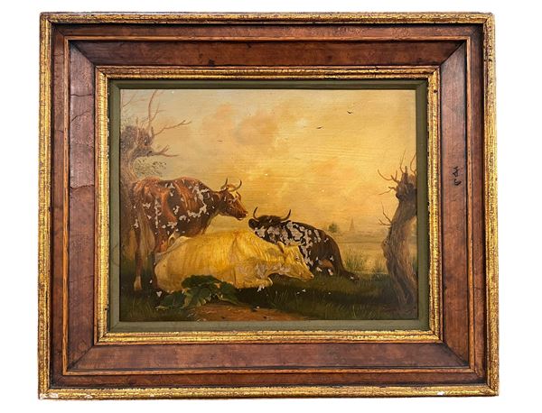Paesaggio con armenti