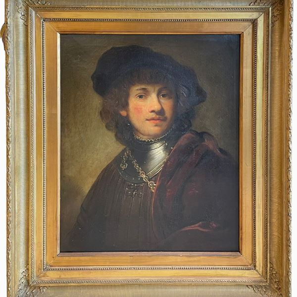 Harmenszoon van Rijn Rembrandt - Autoritratto giovanile