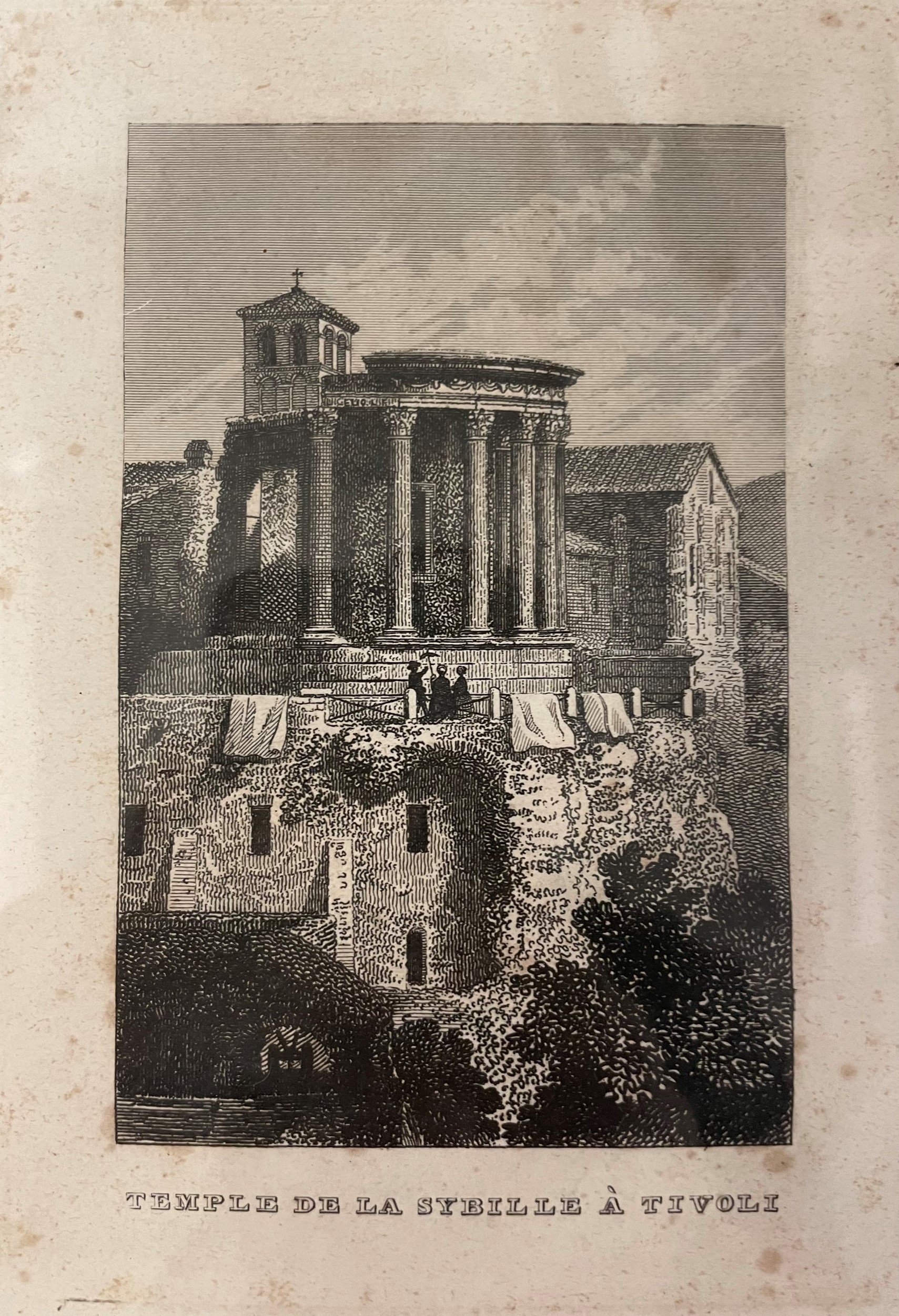 Scala del Campidoglio a Roma; Temple De la Sybille À Tivoli; Restes Du Forum De Nerva