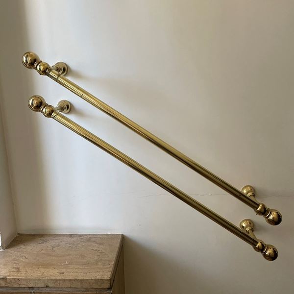 8 Tubi Corrimano in ottone